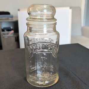 Vintage 1981 Collectible Planter's Peanut Jar
